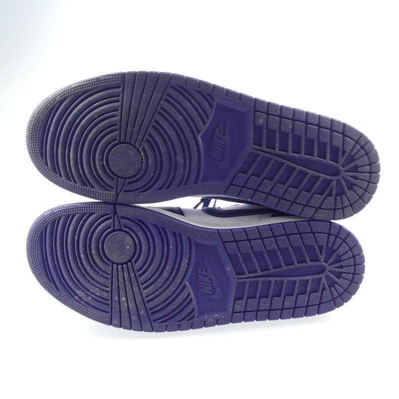 【中古】NIKE | ナイキ AIR JORDAN 1 LOW SKY J PURPLE スニーカー 553558-515 29.0cm パープル