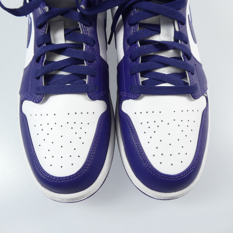 【中古】NIKE | ナイキ AIR JORDAN 1 LOW SKY J PURPLE スニーカー 553558-515 29.0cm パープル