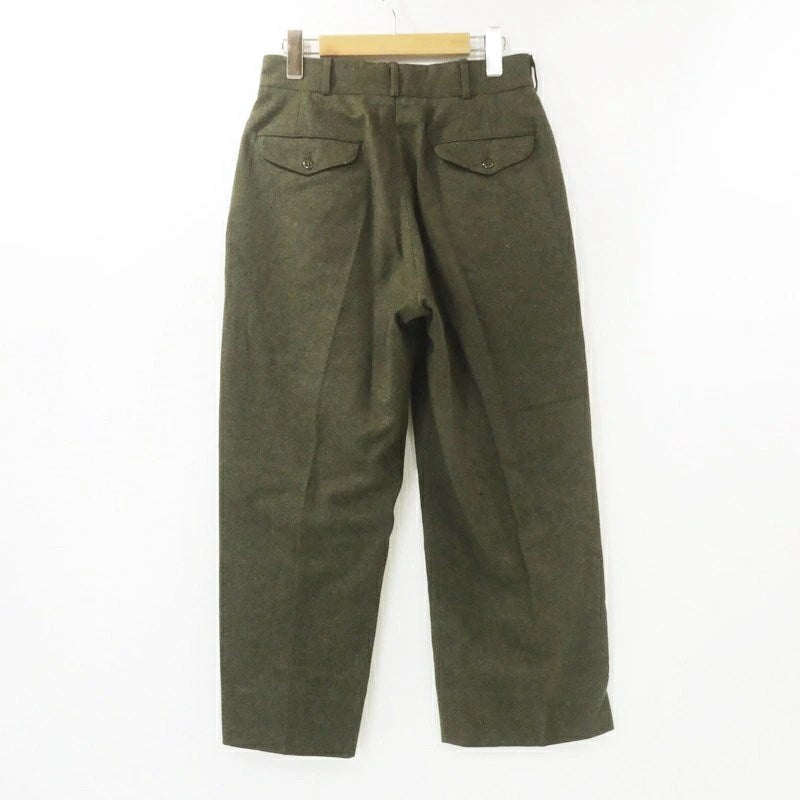 【中古】MILITARY衣料 | ミリタリーイリョウ W/HIP POCKETS CLASS 4 パンツ 年式:50s カーキ