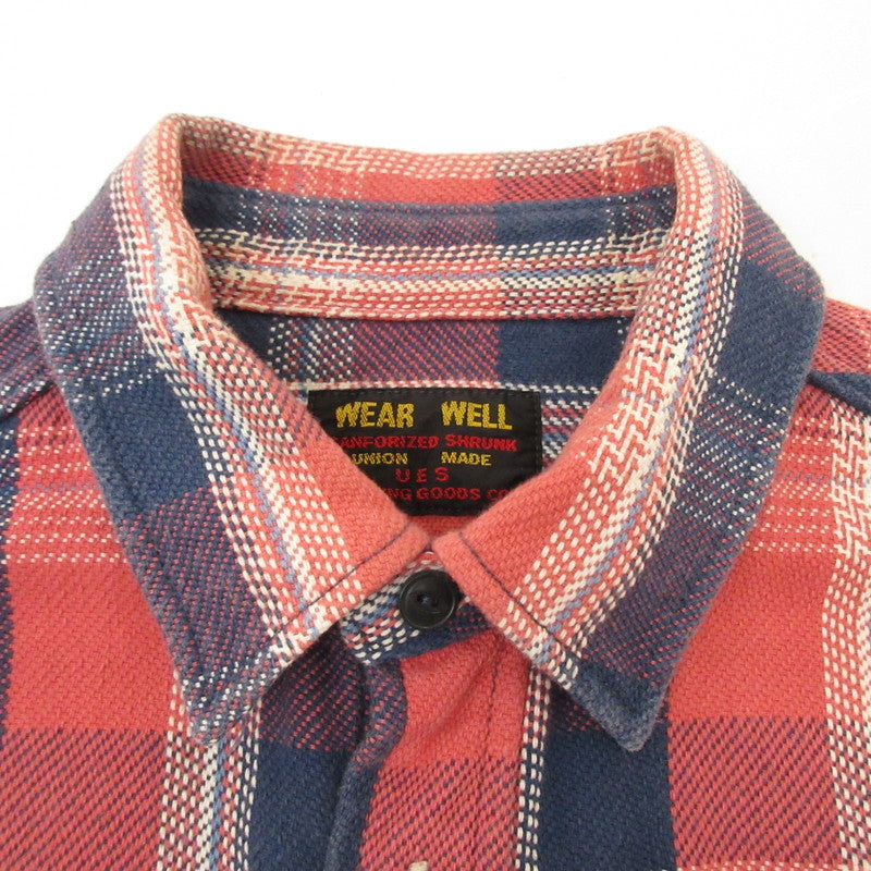 【中古】UES | ウエス ウェス HEAVYWEIGHT NELL SHIRT 長袖シャツ 502254 サイズ:2