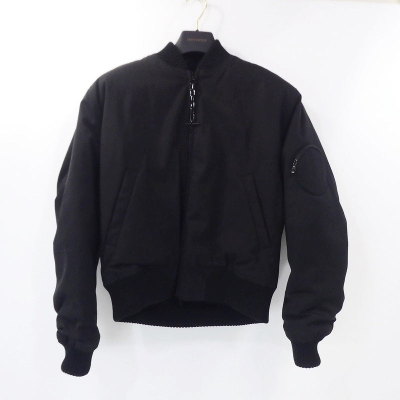 【中古】LOUIS VUITTON | ルイ・ヴィトン リバーシブルサマーボンバージャケット ミリタリーコート RM212M INE サイズ:44