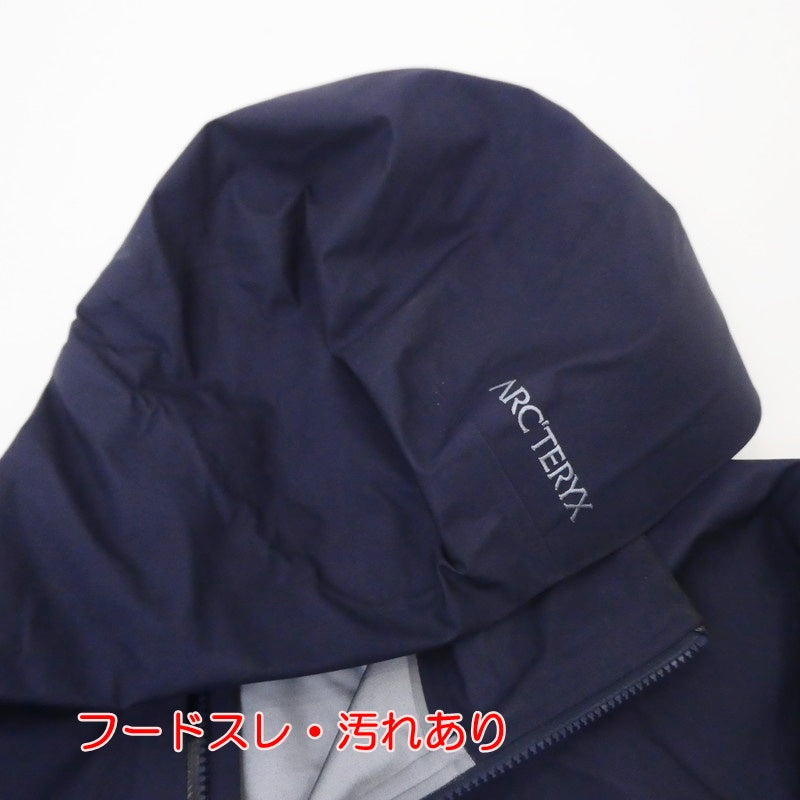 【中古】ARC'TERYX | アークテリクス Beta Jacket ナイロンジャケット X000007584 ネイビー サイズ:L