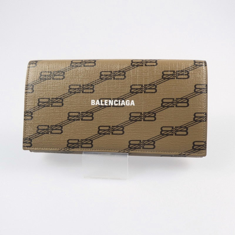 【中古】BALENCIAGA | バレンシアガ CASH ラージフラップウォレット 長財布 650874
