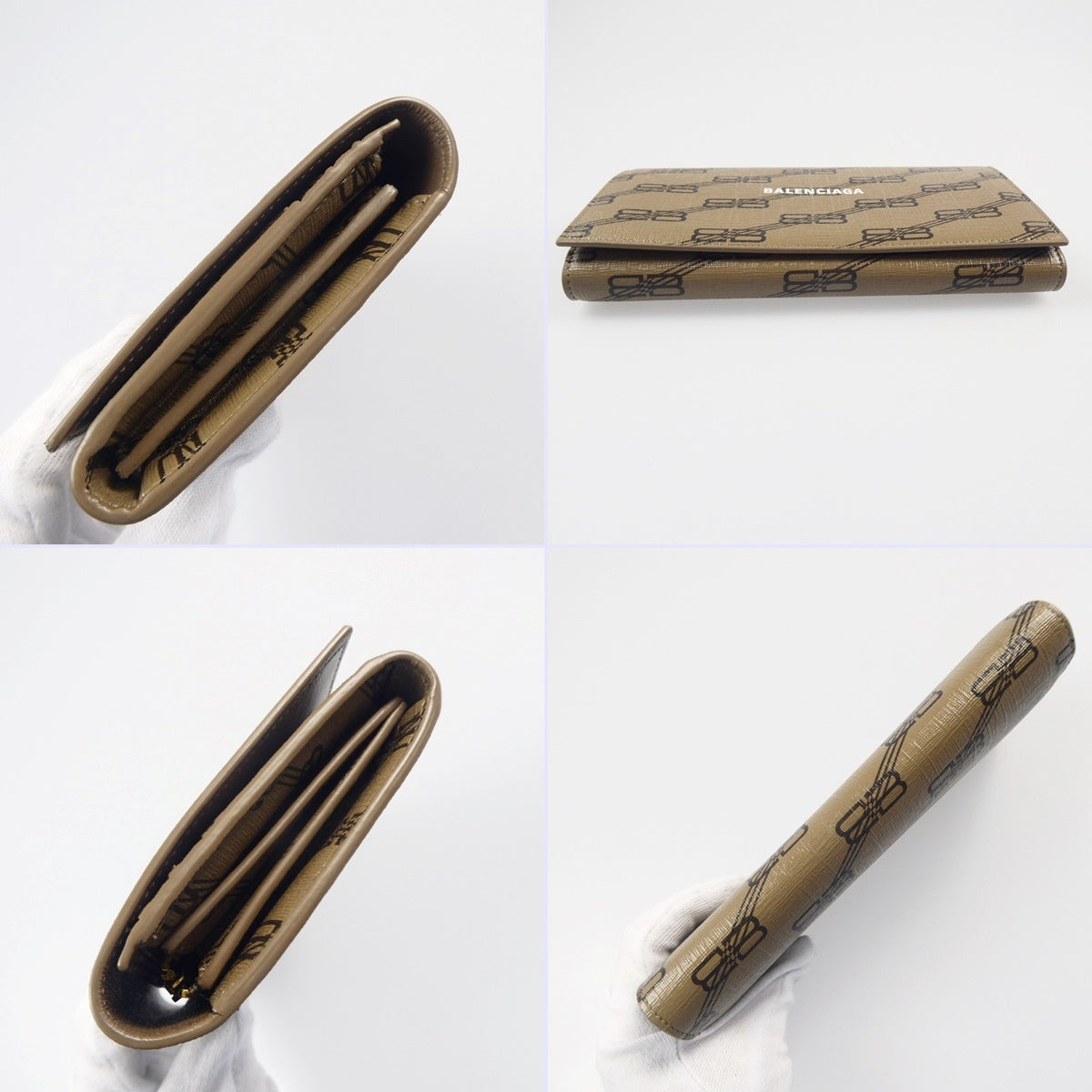 【中古】BALENCIAGA | バレンシアガ CASH ラージフラップウォレット 長財布 650874