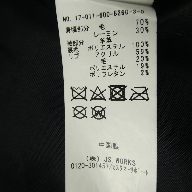 【中古】JOURNAL STANDARD | ジャーナルスタンダード スタジャン 17-011-600-8260-3-0 ブラック サイズ:M
