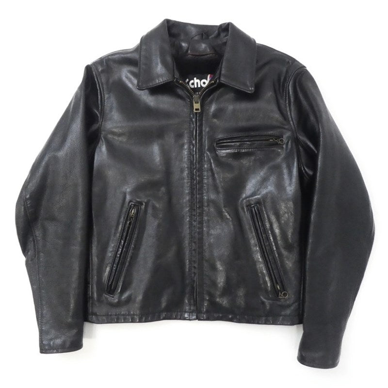【中古】schott | ショット レザー 643EVS ブラック サイズ:34