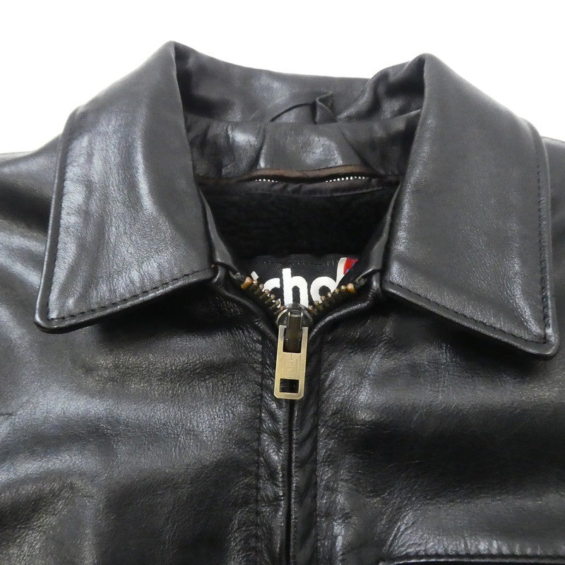 【中古】schott | ショット レザー 643EVS ブラック サイズ:34