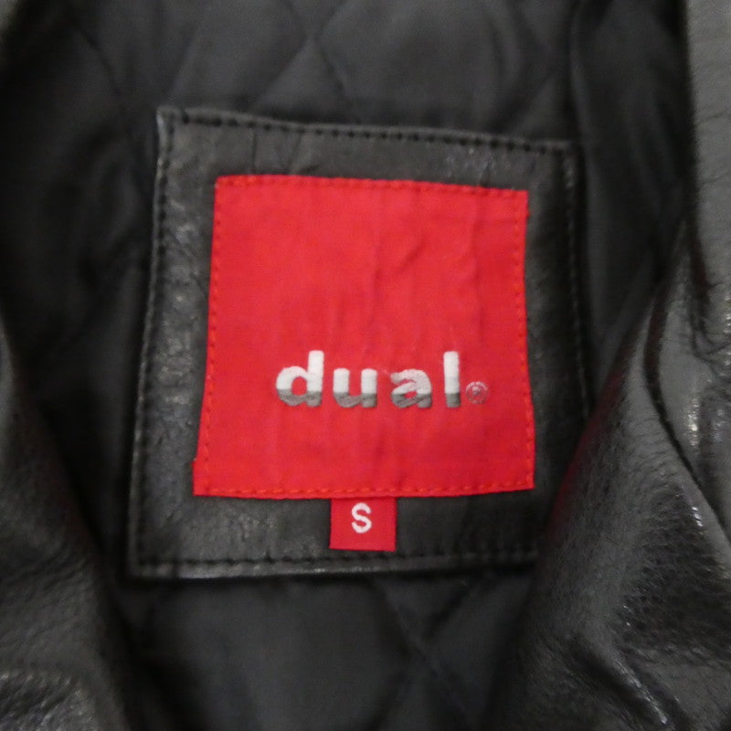 【中古】 レザー ブラック サイズ:S