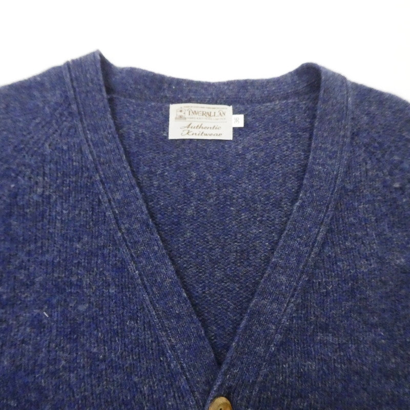 【中古】INVERALLAN | インバーアラン カーディガン ネイビー サイズ:36