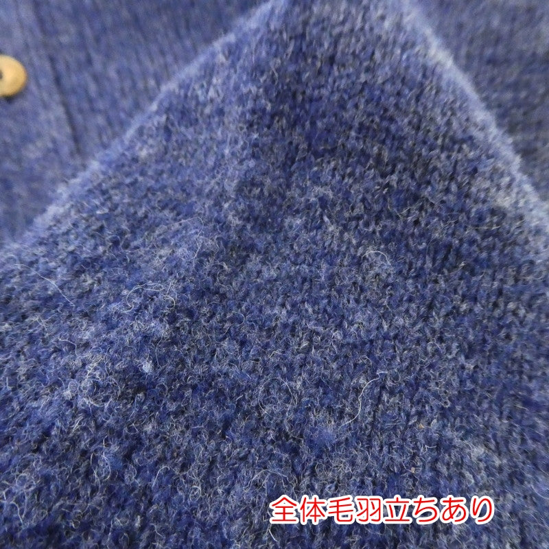 【中古】INVERALLAN | インバーアラン カーディガン ネイビー サイズ:36