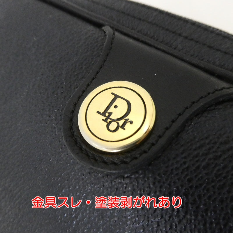 【中古】Christian Dior | クリスチャンディオール ショルダーバッグ ブラック