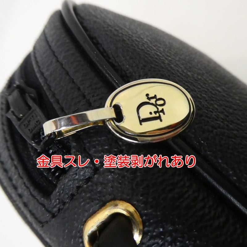 【中古】Christian Dior | クリスチャンディオール ショルダーバッグ ブラック