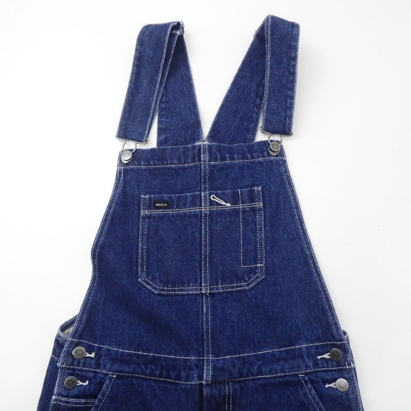 【中古】RVCA | ルーカ アールブイ NAILHEAD RELAXED FIT OVERALL 3 オーバーオール BA042-701 サイズ:S