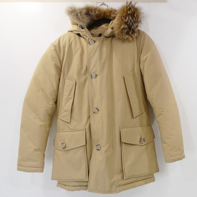 【中古】WOOLRICH | ウールリッチ NEW ARCTIC PARKA ダウンジャケット WOOU0297 ベージュ サイズ:XS