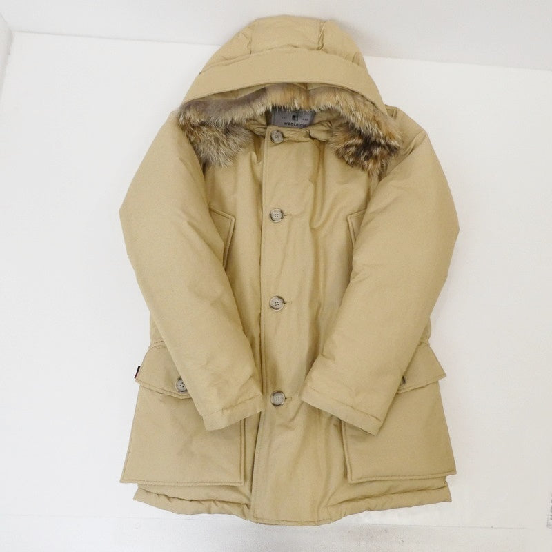 【中古】WOOLRICH | ウールリッチ NEW ARCTIC PARKA ダウンジャケット WOOU0297 ベージュ サイズ:XS