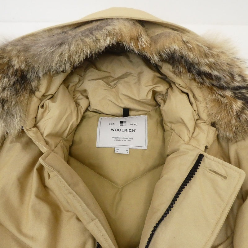【中古】WOOLRICH | ウールリッチ NEW ARCTIC PARKA ダウンジャケット WOOU0297 ベージュ サイズ:XS