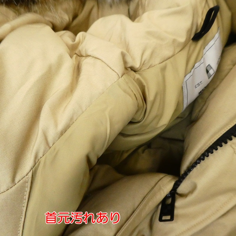 【中古】WOOLRICH | ウールリッチ NEW ARCTIC PARKA ダウンジャケット WOOU0297 ベージュ サイズ:XS