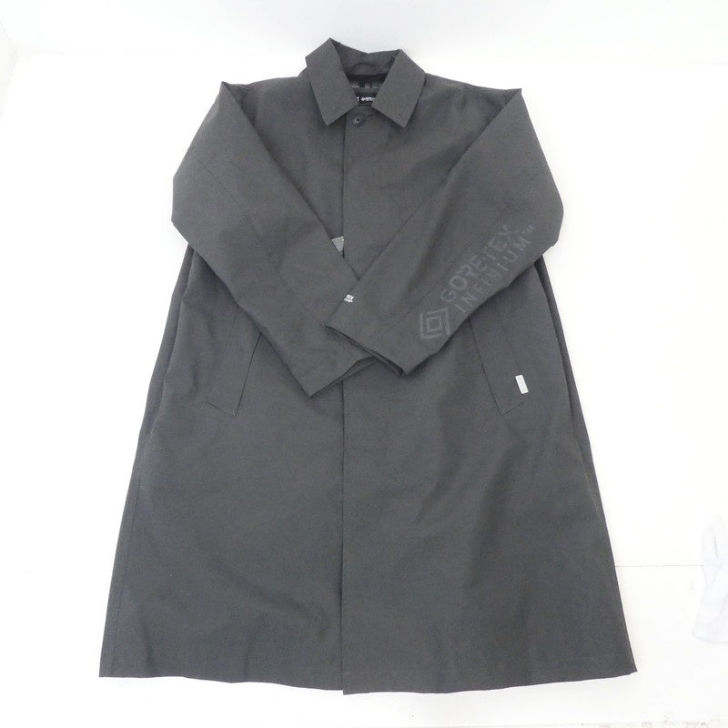 【中古】FREAK'S STORE | フリークスストア GORE COAT ステンカラーコート 231-1511 グレー サイズ:S