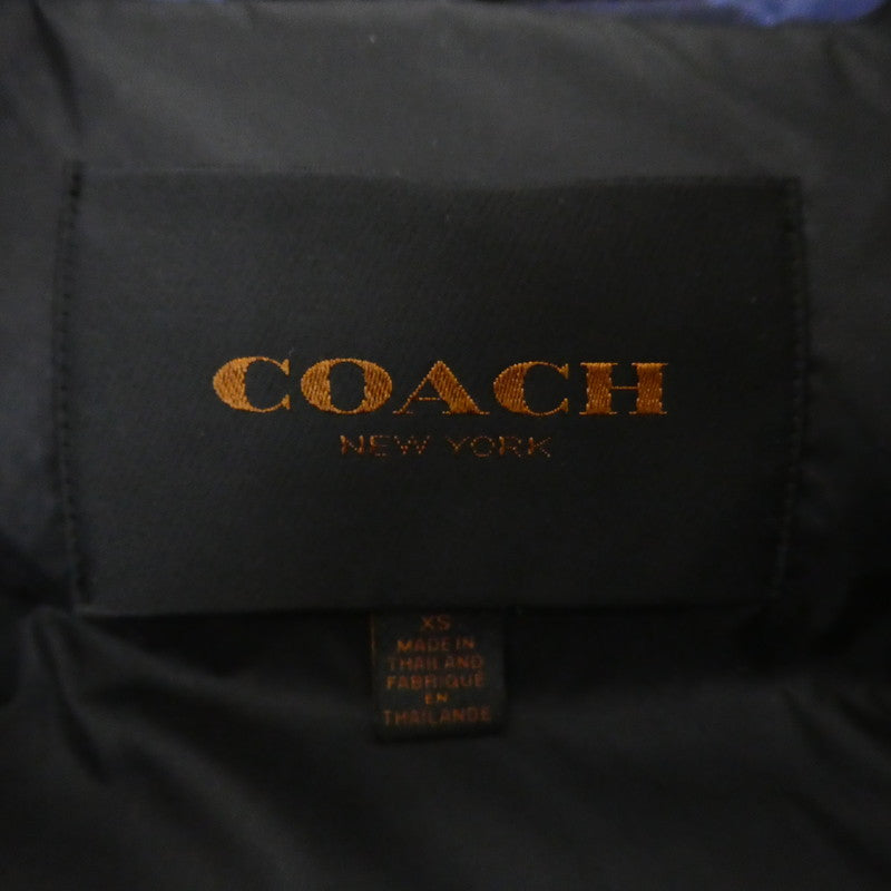 【中古】COACH | コーチ ダウンベスト F86056 カモ サイズ:XS