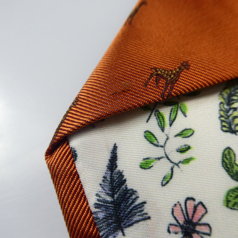 【中古】Paul Smith | ポール・スミス "Giraffe"ジャカートタイ ネクタイ 120009 552MJ オレンジ