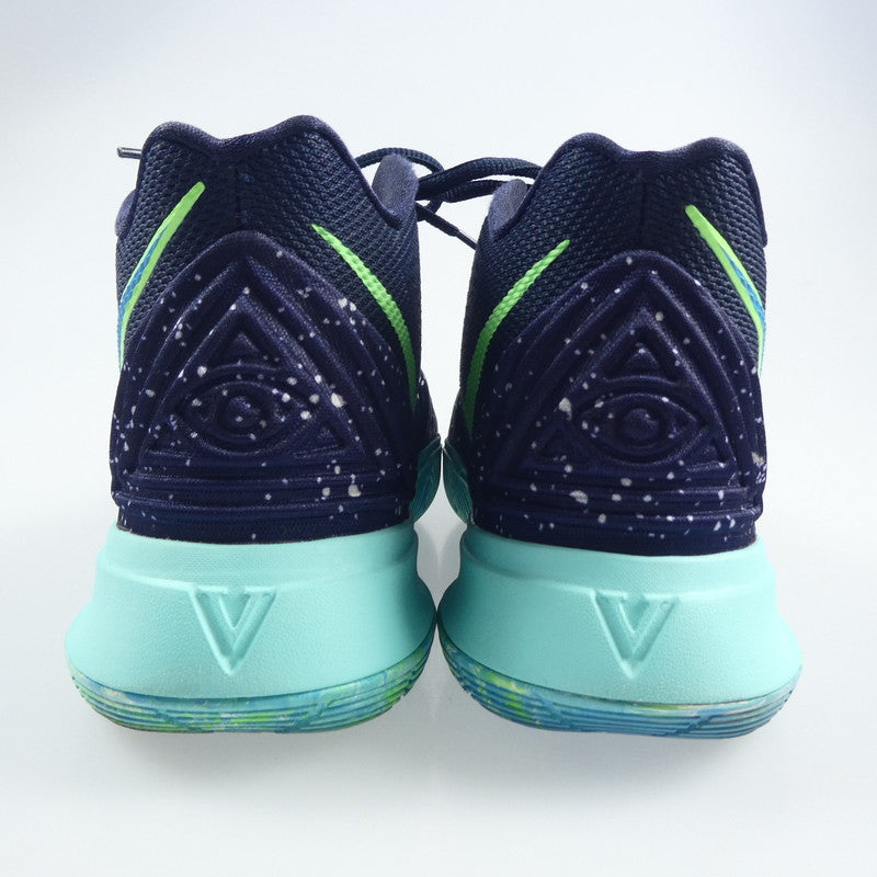 【中古】NIKE | ナイキ KYRIE 5 EP "UFO" スニーカー AO2919-400 27.5cm ネイビー