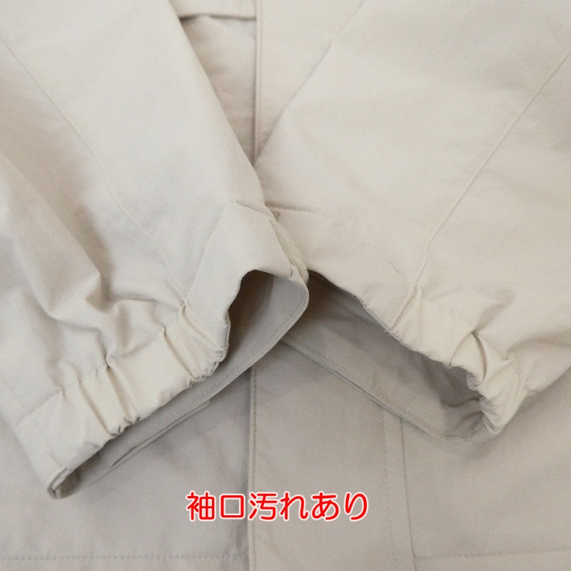 【中古】UNIQLO | ユニクロ ウィンドプルーフスタンドブルゾン ナイロンジャケット 311-464918 アイボリー サイズ:M