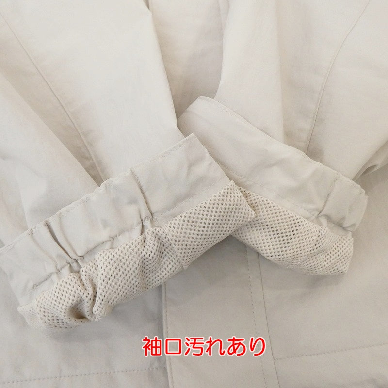 【中古】UNIQLO | ユニクロ ウィンドプルーフスタンドブルゾン ナイロンジャケット 311-464918 アイボリー サイズ:M