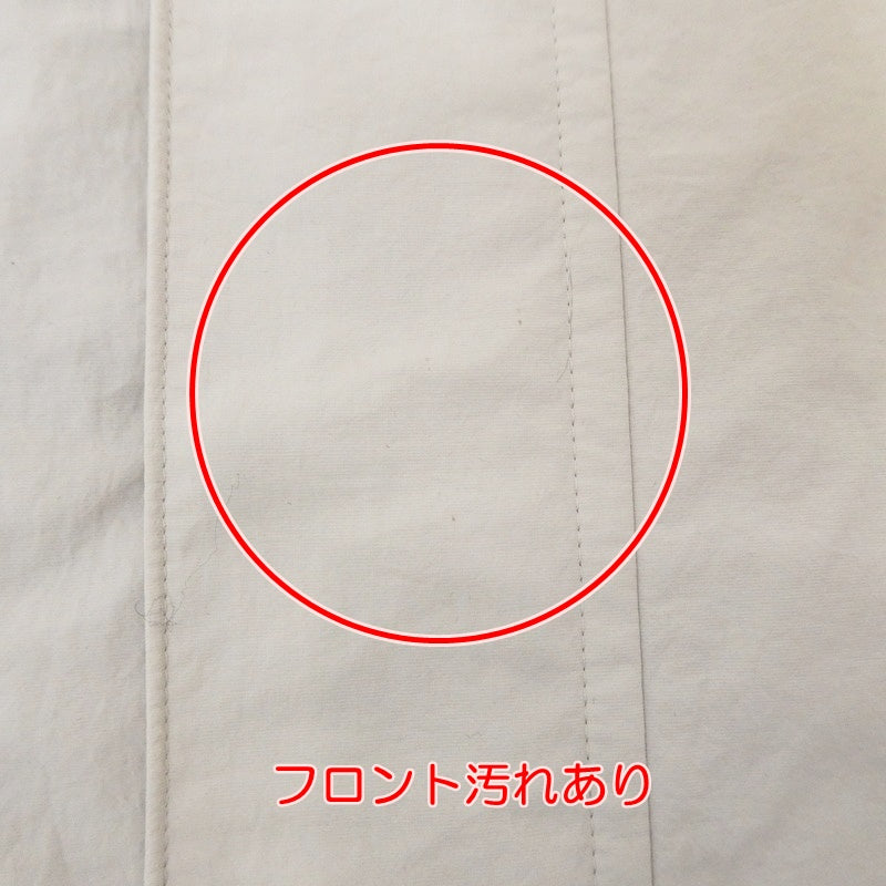 【中古】UNIQLO | ユニクロ ウィンドプルーフスタンドブルゾン ナイロンジャケット 311-464918 アイボリー サイズ:M