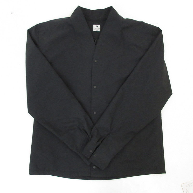 【中古】SASQUATCH fabrix | サスクワッチファブリックス WA-NECK LONG SLEEVE SHIRTS 長袖シャツ 16SS-SY9-003 ブラック サイズ:L