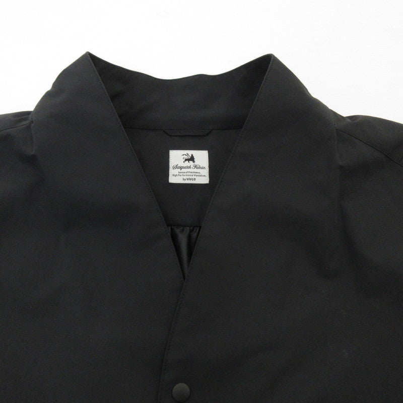 【中古】SASQUATCH fabrix | サスクワッチファブリックス WA-NECK LONG SLEEVE SHIRTS 長袖シャツ 16SS-SY9-003 ブラック サイズ:L