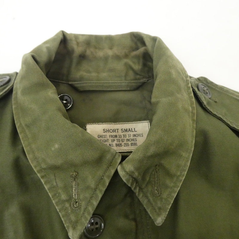 【中古】MILITARY衣料 | ミリタリーイリョウ U.S.ARMY M-51 FIELD JACKET ミリタリージャケット 8405-255-8591 カーキ サイズ:S