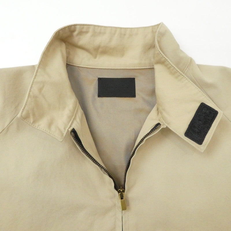 【中古】FEAR OF GOD | フィアオブゴッド Baseball Jacket ブルゾン FG30-051 ベージュ サイズ:M