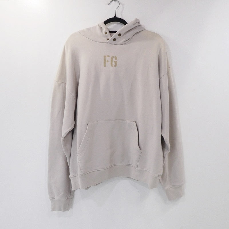 【中古】FEAR OF GOD | フィアオブゴッド FG HOODIE VINTAGE パーカー FG50-014 ベージュ サイズ:M