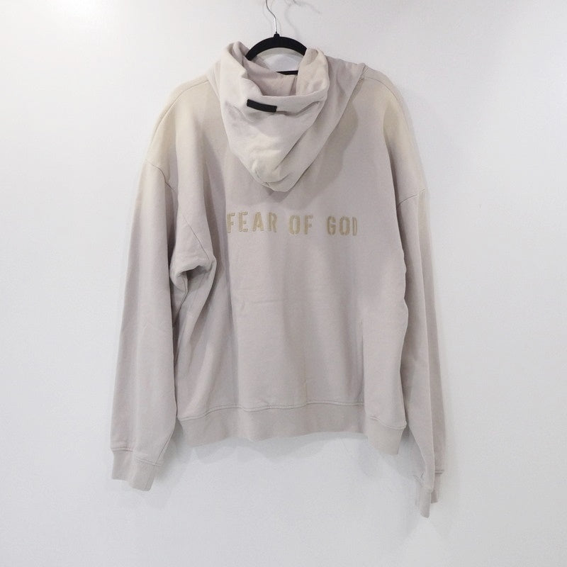 【中古】FEAR OF GOD | フィアオブゴッド FG HOODIE VINTAGE パーカー FG50-014 ベージュ サイズ:M