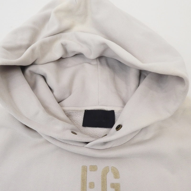 【中古】FEAR OF GOD | フィアオブゴッド FG HOODIE VINTAGE パーカー FG50-014 ベージュ サイズ:M