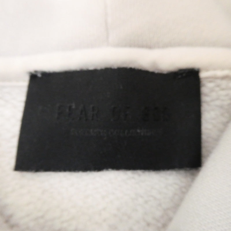 【中古】FEAR OF GOD | フィアオブゴッド FG HOODIE VINTAGE パーカー FG50-014 ベージュ サイズ:M