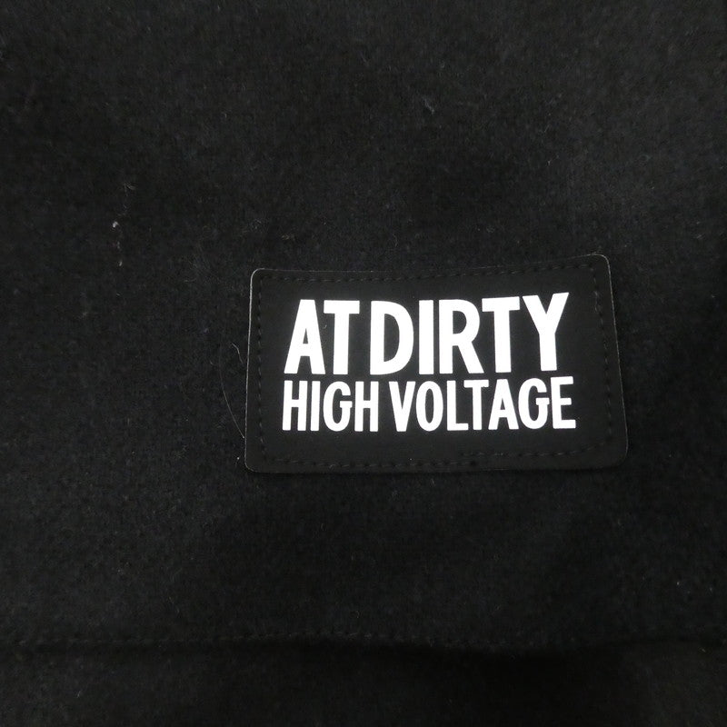 【中古】AT DIRTY | アットダーティー MILDOOR L/S SHIRT 長袖シャツ ブラック サイズ:M