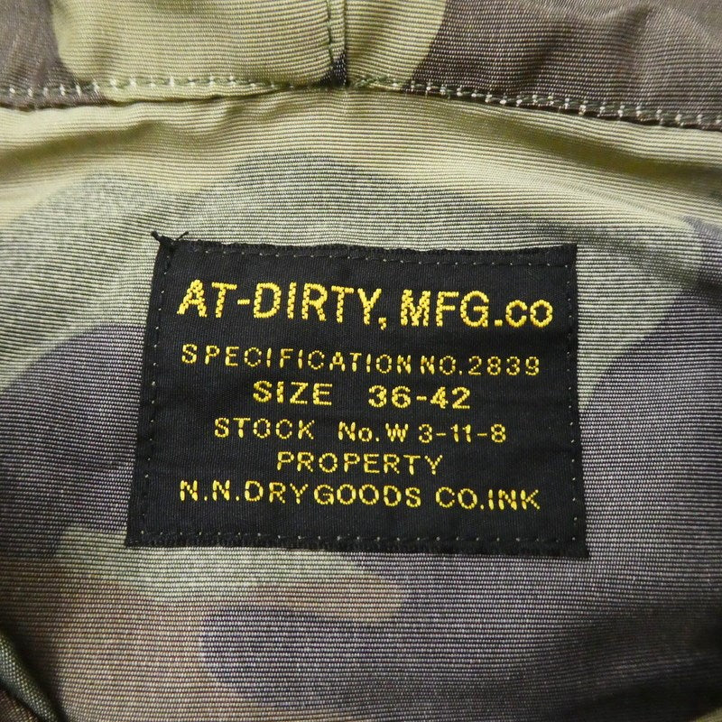 【中古】AT DIRTY | アットダーティー D2 WEATHER PARKA マウンテンパーカー カモ サイズ:L