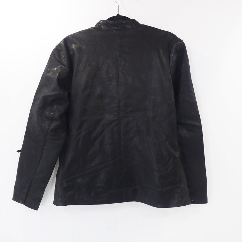 【中古】DRESS HIPPY | ドレスヒッピー DH-RIDERS LEATHER JACKET レザー ブラック サイズ:S