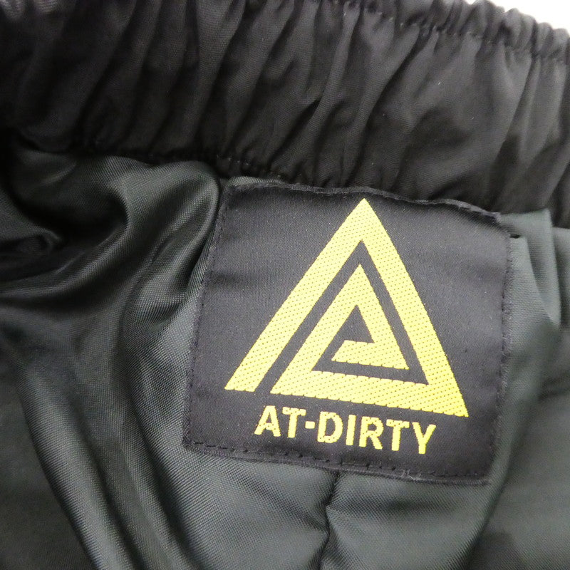 【中古】AT DIRTY | アットダーティー HIGH VOLTAGE PANTS パンツ ブラック サイズ:L
