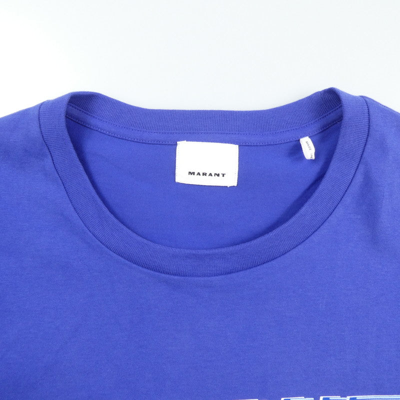 【中古】 HONORE LOGO T-SHIRT 半袖Tシャツ TS0052HA-A1N55H ブルー サイズ:XL