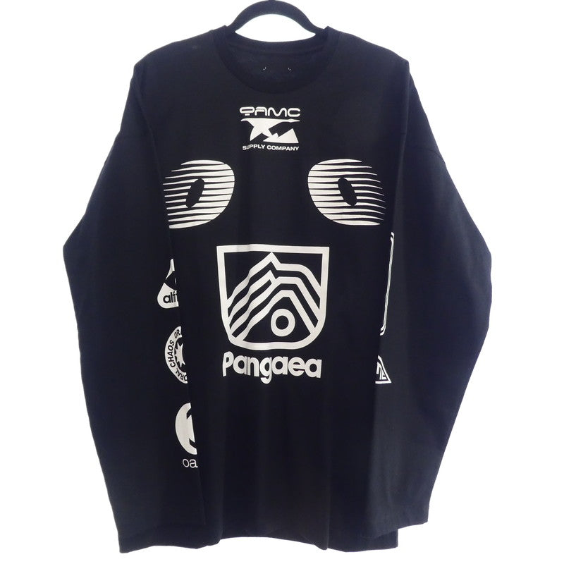 【中古】 PANGEA LONGSLEEVE T-SHIRT 長袖Tシャツ 23E28OAJ17 ブラック サイズ:M