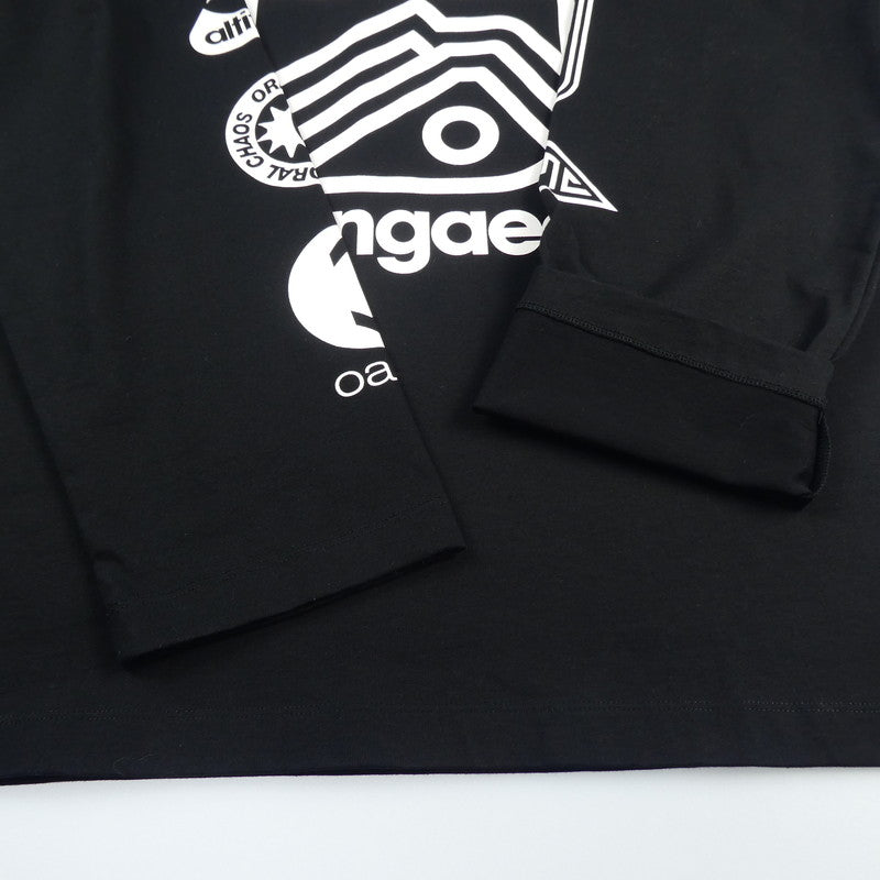 【中古】 PANGEA LONGSLEEVE T-SHIRT 長袖Tシャツ 23E28OAJ17 ブラック サイズ:M