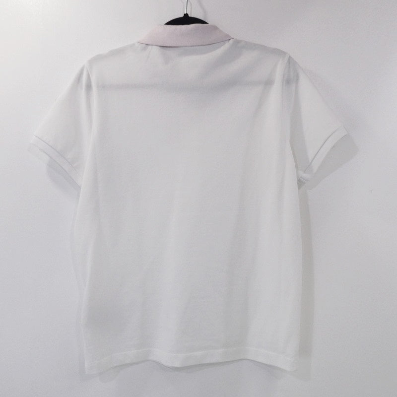 【中古】MONCLER | モンクレール MAGLIA POLO MANICA CORTA ポロシャツ 8A70510 ホワイト サイズ:XS