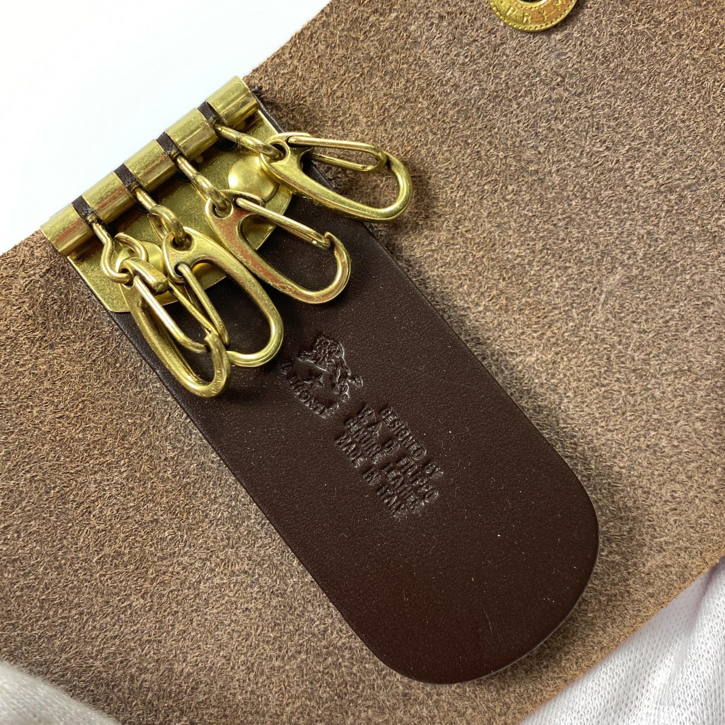 【中古】IL BISONTE | イルビゾンテ キーケース SKH011 ブラウン