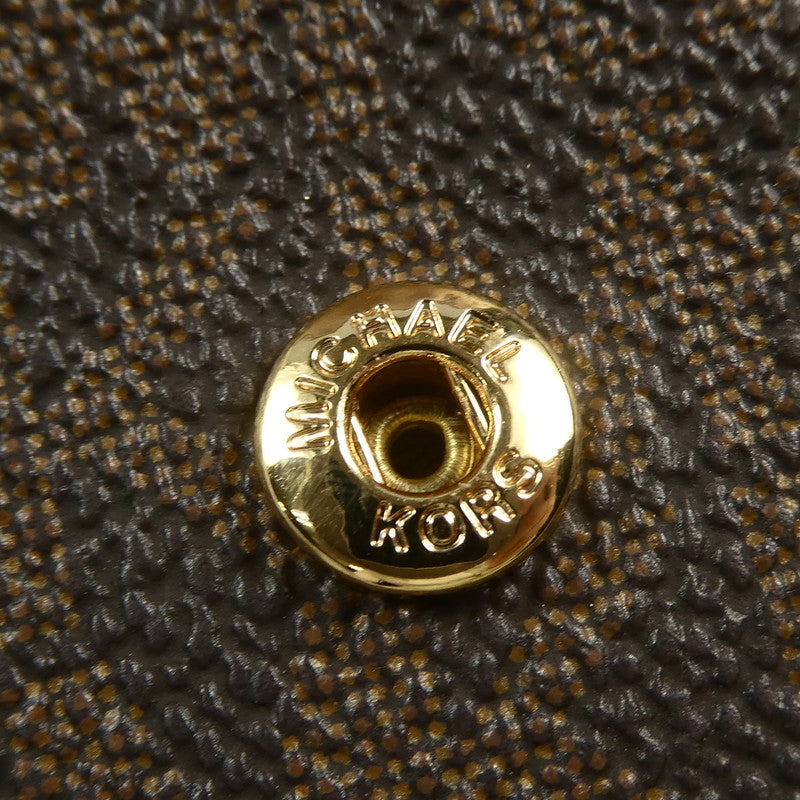 【中古】Michael Kors | マイケルコース JET SET 三つ折り財布 32T0GT9E5B ブラウン