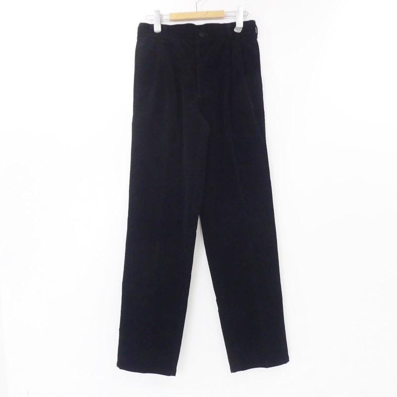 【中古】CHAPS RALPHLAUREN | チャプスラルフローレン ツータック パンツ 1535-4415 ブラック