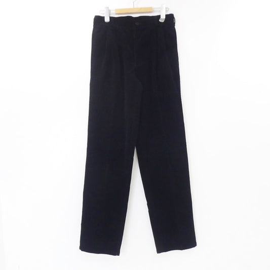 【中古】CHAPS RALPHLAUREN | チャプスラルフローレン ツータック パンツ 1535-4415 ブラック