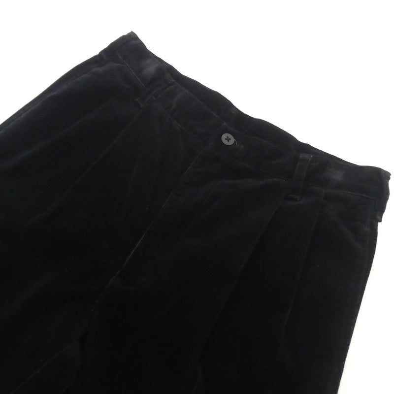 【中古】CHAPS RALPHLAUREN | チャプスラルフローレン ツータック パンツ 1535-4415 ブラック
