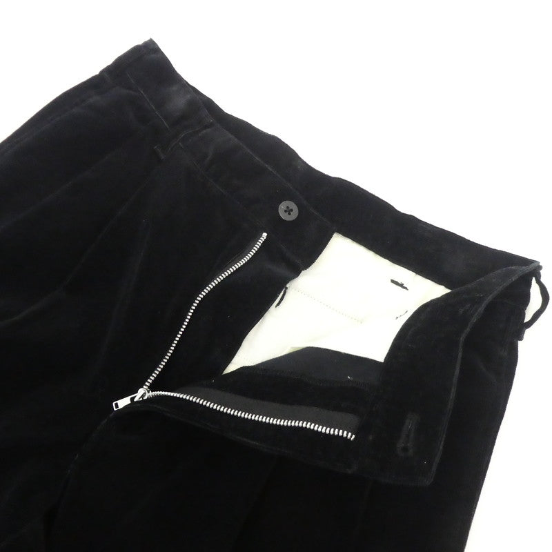 【中古】CHAPS RALPHLAUREN | チャプスラルフローレン ツータック パンツ 1535-4415 ブラック